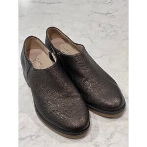 Naturalizer Women’s Reagan Leather Round Toe‎ Side Zip Bootie Size 6.5 BrownGold